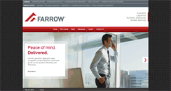 Desktop Screenshot of farrow.com